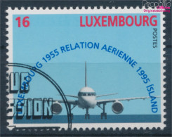 Luxemburg 1374 (kompl.Ausg.) Gestempelt 1995 40 Jahre Flugverbindung (10362610 - Gebruikt