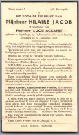 Bidprentje Poperinge - Jacob Hilaire (1877-1953) - Imágenes Religiosas