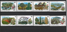 1975 RWANDA 660-67 ** Protection Nature, Fleurs - Unused Stamps