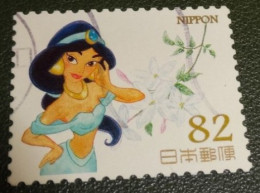 Nippon - Japan - 2015 - Michel 7618 - Gebruikt - Used - Disney - Princess And Other Characters- Flowers - Used Stamps