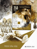 Albania Albanie 2023 Europa CEPT 2022 Stories And Myths Block MNH - 2022