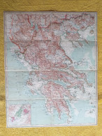 Greece / Griechenland / Ελλάδα  Cca1920 - Topographical Maps