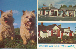 PC44111 Greetings From Gretna Green. Multi View. M. And L. National - Monde