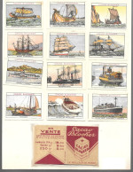 KB223 - CARNET DE VIGNETTES  CACAO BLOOKER - BATEAUX - Other & Unclassified