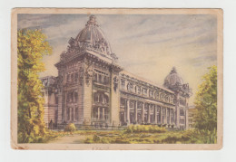 Romania Rumanien Roumanie 1961 Used Postal Stationery Bucuresti Post Palace Le Palais De La Poste Postamt Postal Office - Enteros Postales