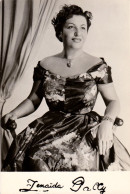 OPERA / MEZZO-SOPRANO : ZENIDA PALLY - VRAIE PHOTO / REAL PHOTO ~ 1960 - '965 (an427) - Opera