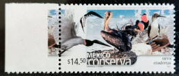 MEXICO $14.50 SEA BIRDS 2005 Beater Series Ltd. Issue, Border Single Mint NH Unmounted - Messico