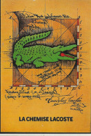 CPSM - LA CHEMISE LACOSTE,Tennis , Crocodile, Illustration Dietrich Ebert, 1986 - Tenis