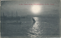 PC41102 La Ria. Puesta Del Sol. Villagarcia. Luis Bouza. B. Hopkins - World