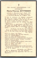 Bidprentje Roeselare - Byttebier Marie Therese (1899-1950) - Imágenes Religiosas