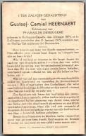 Bidprentje Rollegem-Kapelle - Heernaert Gustaaf Camiel (1874-1939) - Devotieprenten