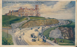 PC44052 Port Jack And Bay View Hotel. Douglas. Isle Of Man. Boots. 1906 - World