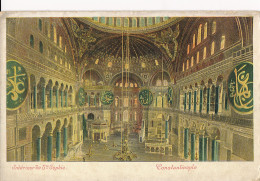 PC43832 Interieur De Ste Sophie. Constantinople - World