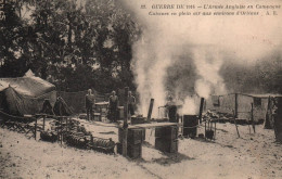 Militaria - WW1 - L'armée Anglaise En Campagne - Cuisines En Plein Air Aux Environs D'orléans - War 1914-18