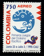 06- KOLUMBIEN - 1995 - MI#:1988- MNH- FIRST PACIFIC OCEAN GAMES, CALI'95 - SPORTS - Colombie