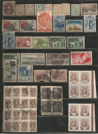 Russia Timbres Diverses - Sammlungen