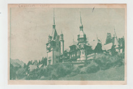 Romania Rumanien Roumanie 1957 Used Postal Stationery Sinaia Castelul Peles Royal Royalty Castle Chateau Schloss - Postwaardestukken