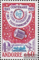 Andorra - French Post 193 (complete Issue) Unmounted Mint / Never Hinged 1965 Telecommunication Union - Cuadernillos