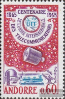 Andorra - French Post 193 (complete Issue) Unmounted Mint / Never Hinged 1965 Telecommunication Union - Carnets