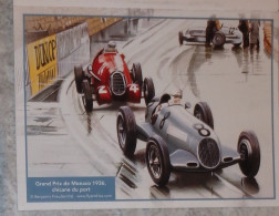 Petit Calendrier De Poche 2013 Illustration Circuit Voiture Course Grand Prix De Monaco 1936 Chicane Du Port - Klein Formaat: 2001-...