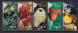 2016 Ross Dependency Marine Creatures Life Complete Set Of 5 MNH @ Below Face Value - Nuevos