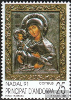 Andorra - Spanish Post 224 (complete Issue) Unmounted Mint / Never Hinged 1991 Christmas - Neufs