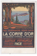 NICE : La Corne D'or La Résidence Hivernal Et Mondaine (brodera Roger) - état - Other & Unclassified