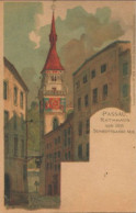 93712 - Passau - Rathaus Von Der Schrottgasse Aus - Ca. 1905 - Passau