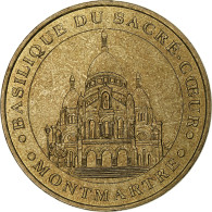 France, Jeton Touristique, Basilique Du Sacré-Cœur, 2003, MDP, Or Nordique - Other & Unclassified