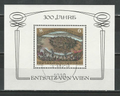 Österreich Mi Bl.6 O - Blocks & Sheetlets & Panes