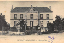 BEAUMONT-sur-SARTHE : L'hotel De Ville - Tres Bon Etat - Beaumont Sur Sarthe