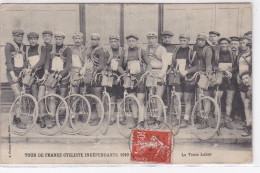 Tour De France Cycliste Indépendants En 1910 - Le Team LABOR (velo - Sport)- Bon état - Radsport
