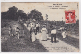 ARMAGNAC - Chateau De Pailhes Larresingle - Départ Des Vendangeurs - Bon état (traces) - Other & Unclassified