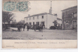 CERIZAY : La Branle - Villa Des Pêcheurs - Le Restaurant Baudry - Bon état (un Coin Plié) - Cerizay
