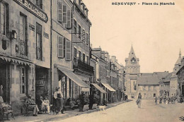 BENEVENT L'ABBAYE : Place Du Marché - Très Bon état - Benevent L'Abbaye