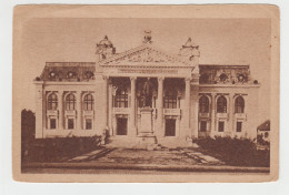 Romania Rumanien Roumanie 1959 Used Postal Stationery Iasi National Theater Theatre Opera Vasile Alecsandri Monument - Postwaardestukken