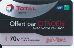 Carte Cadeau - Total / Citroen - GIFT CARD /GESCHENKKARTE - Gift Cards