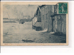 DOLE : L'Ancien Moulin De La Papeterie (vue Prise De La Rue Des Templiers) - Très Bon état - Dole