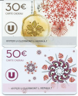 Carte Cadeau - Hyper U Clermont L'Hérault  - GIFT CARD /GESCHENKKARTE - Gift Cards