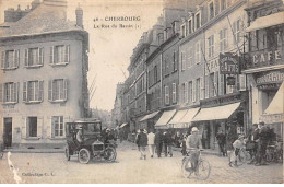 CHERBOURG - La Rue Du Bassin - état - Cherbourg