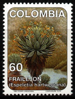 16- KOLUMBIEN - 1990 - MI#:1790 - MNH- FRAILEJON (ESPELETIA HARTWEGIANA)- PLANTS - Colombia