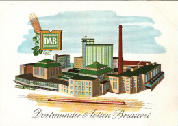 ! Reklame Ansichtskarte , Werbung, Bier, Beer, DAB Dortmunder Actien Brauerei - Advertising