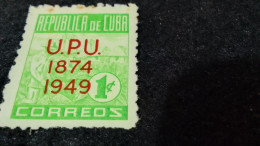 CUBA- 1940-50   1  C.     DAMGASIZ    U.P.U. - Gebruikt