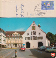 AK  "St.Gallen - Waaghaus Am Bohl"  (Sonderstempel OLMA)      1965 - Storia Postale