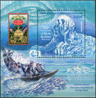 TAAF - 2022 - S/S MNH ** - Jules Verne Novel, "The Sphinx Of The Ice Fields" - Neufs