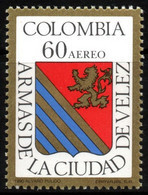 14- KOLUMBIEN - 1990 - MI#:1788 - MNH- COAT OF ARMS- VELEZ CITY- HERALDIC - Colombia