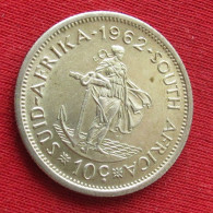 South Africa 10 Cents 1962  Africa Do Sul RSA Afrique Do Sud Afrika   W ºº - Sud Africa