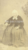 FEMME Vers 1865 CDV Ancienne Mode - Old (before 1900)