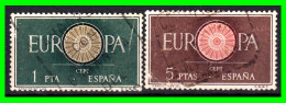 ESPAÑA SELLOS AÑO 1960  - EUROPA CEPT - SERIE - Gebruikt