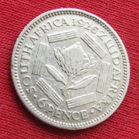 South Africa 6 Pence 1926  Africa Do Sul RSA Afrique Do Sud Afrika   W ºº - Zuid-Afrika